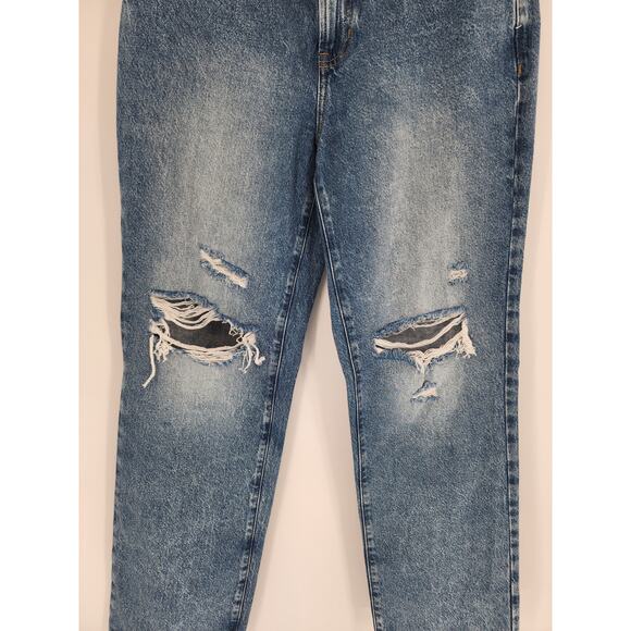 PacSun Boyfriend Distressed High-Rise Jeans Light Wash Women’s Size 30 NWT - Picture 2 of 12